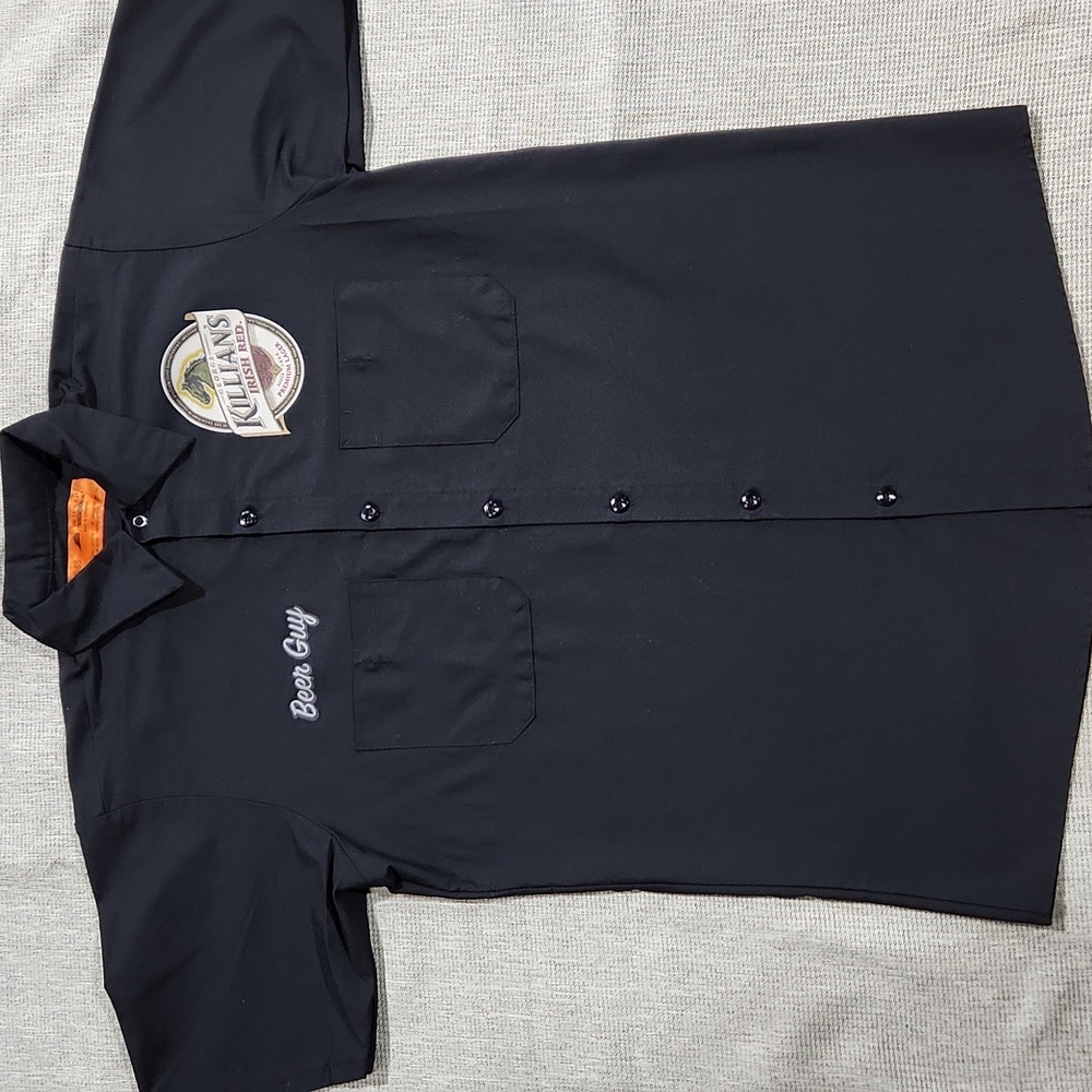 Vintage Y2K Killian's Lager Red Kap Button-Up - Various Sizes